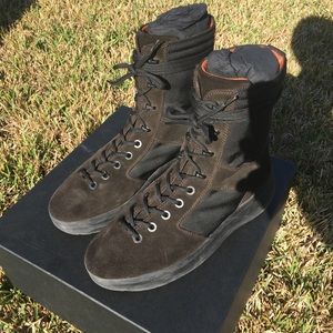 yeezy mens military boot